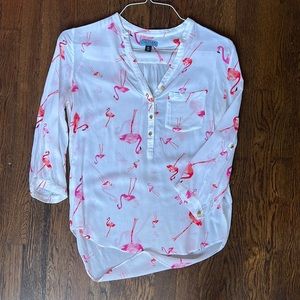 Fun flamingo blouse